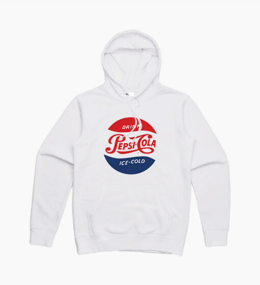 Drink Pepsi Cola Ice Cold vintage Logo Hoodie