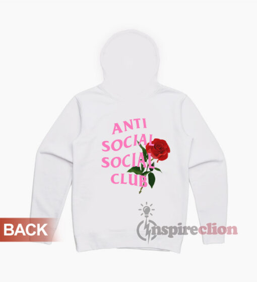 Anti Social Assc With Roses Hoodie Cheap Custom