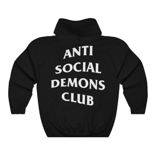 Anti Social Demons Club ASSC Hoodie Unisex