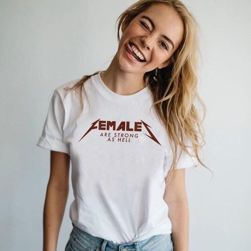 Females Are Strong T-Shirt Trendy Clothes