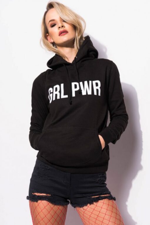 GRL PWR Girl Power Hoodie Unisex Trendy Clothes
