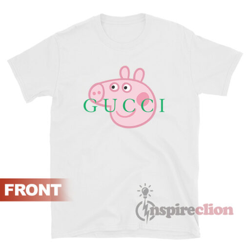 Peppa Pig Gucci T-shirt Cheap Trendy Clothes