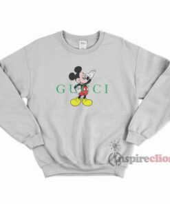 Mickey Mouse Parody Gucci Sweatshirt Cheap Trendy