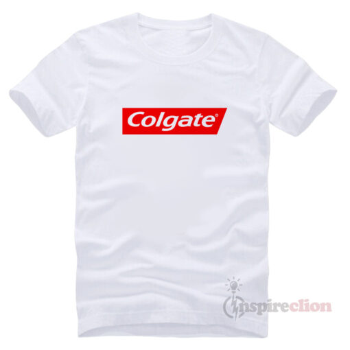 Colgate Logo T-Shirt Trendy Custom