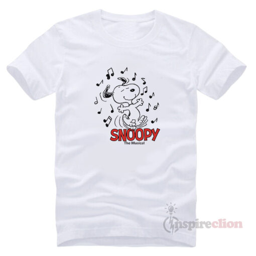 For Sale Peanut Snoopy The Musical Vinatge T-Shirt