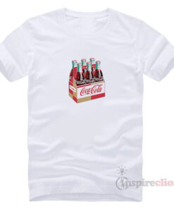 Coca Cola Bottles Six Pack Carton Funny T-shirt