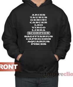 Drake Scorpion North America Tour 2018 Merchandise Hoodie