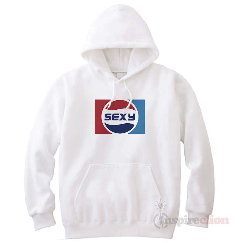 Pepsi Sexsi White Tote Bag Parody Logo 