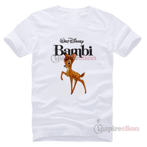 Walt Disney Bambi T-Shirt Cheap Custom