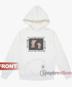 Fancy Peppa Pig Gucci Logo Parody Hoodie Unisex