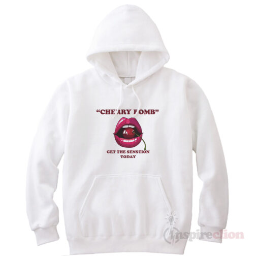 Cherry Bomb Sensation Funny Hoodie Unisex