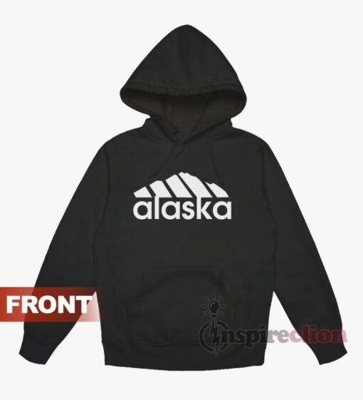 Alaska Adidas Logo Parody Hoodie Unisex Trendy Clothes