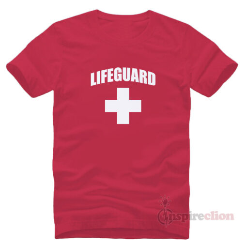 Lifeguard Red YMCA Pool Staff T-shirt