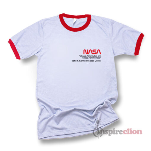 NASA Space Voyager Ringer T-shirt