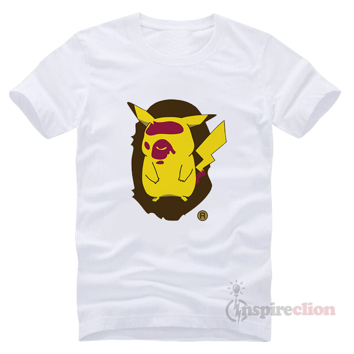 Bape X Pokemon A Bathing Ape T Shirt Inspireclion Com - bape x pokemon a bathing ape t shirt