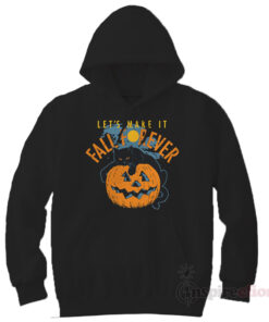 Fall Forever Moon Jack Skellington Hoodie Halloween