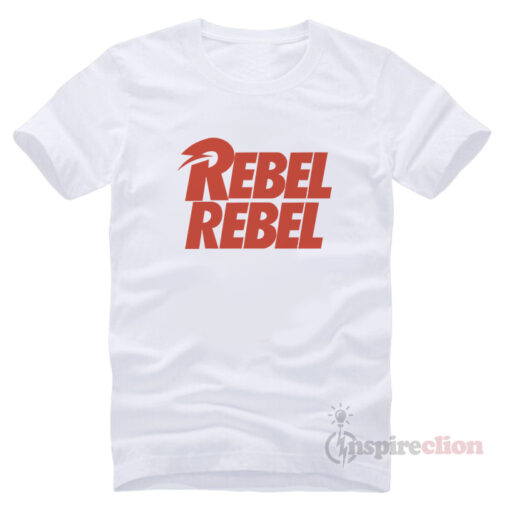 David Bowie Rebel Rebel e T-shirt