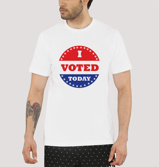 I Voted Today Red Hook T-Shirt Unisex