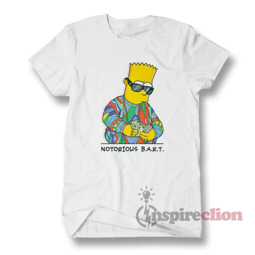 The Notorious B.A.R.T. Hip-Hop Simpson T-shirt
