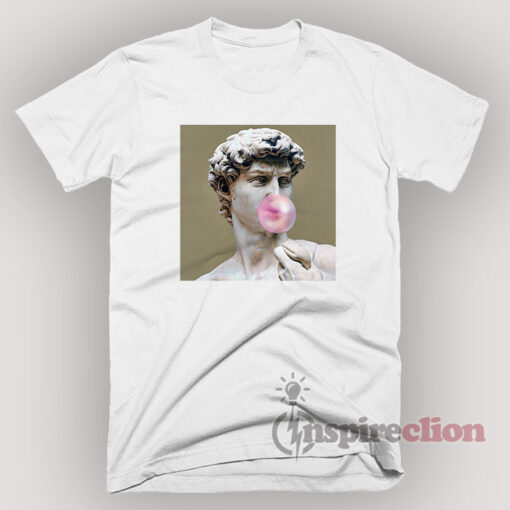 Bubblegum David Graphic T-Shirt