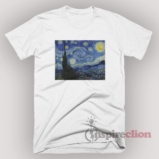 Starry Night By Vincent Van Gogh T-Shirt