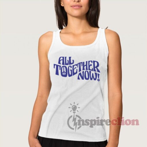 All Together Now Vintage Inspired Graphic Tank Top