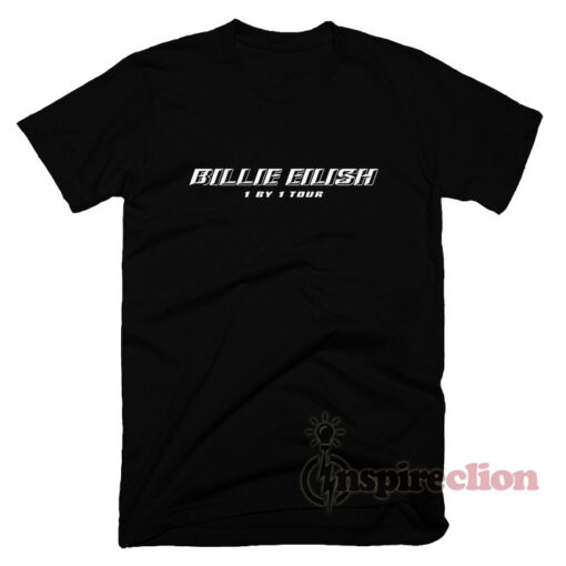 Billie Eilish 1 By 1 World Tour T-Shirt