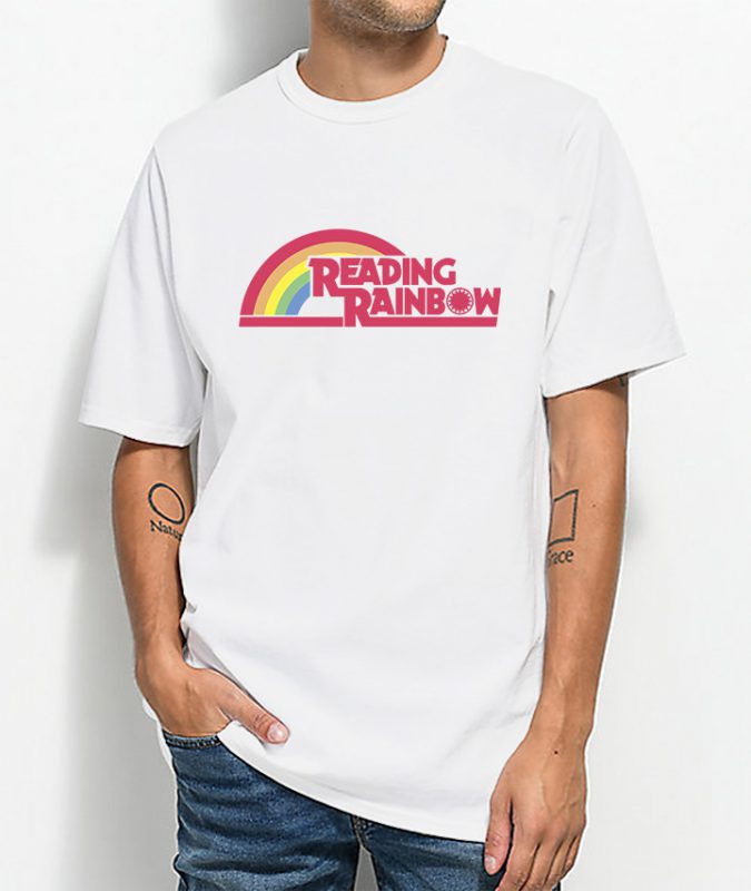 reading rainbow tee shirt