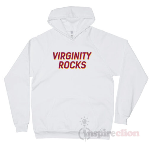 Virginity Rocks Hoodie Unisex God Rocks
