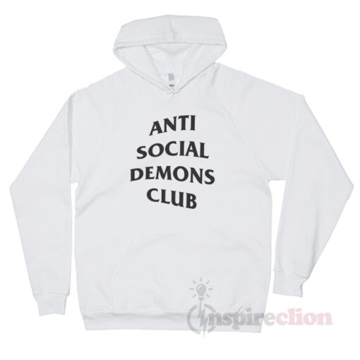 Anti Social Demons Club Hoodie Cheap Custom