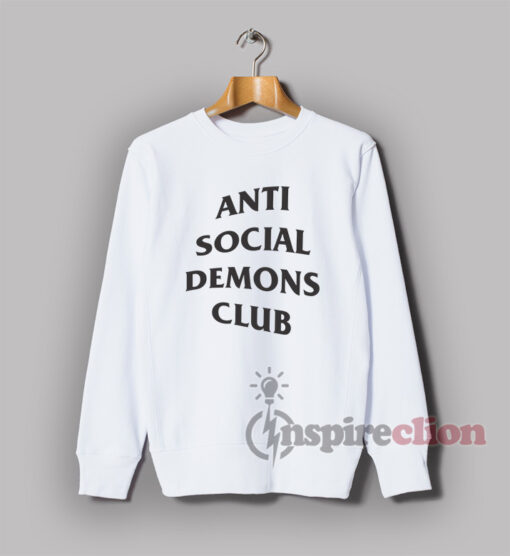 Anti Social Demons Club Sweatshirt Unisex