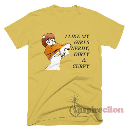 Hot Velma Dirty Curvy Nerdy Scooby Doo T-Shirt