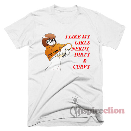 Hot Velma Dirty Curvy Nerdy Scooby Doo T-Shirt