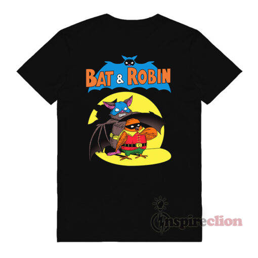 Bat & Robin x Style Batman And Robin T-Shirt