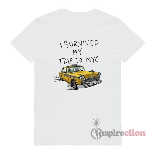 I Survived My Trip To NYC Tom Holland Spider-Man T-Shirt
