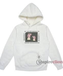 Fancy Peppa Pig GC Logo Gacci Parody Hoodie