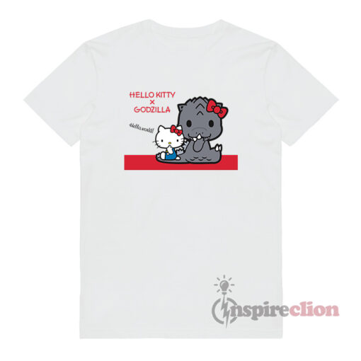 Hello Kitty x Godzilla Funny T-Shirt