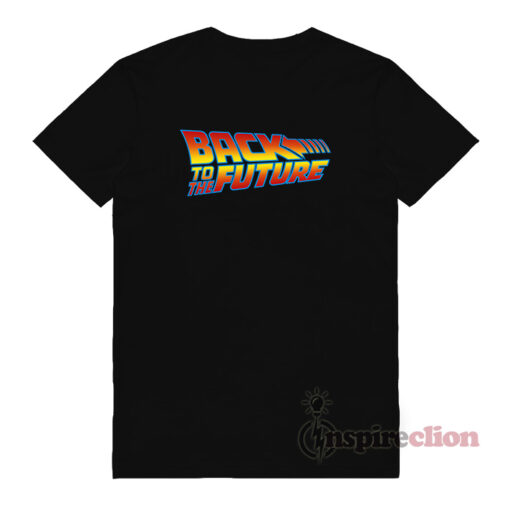 Back To The Future Logo T-Shirt Unisex