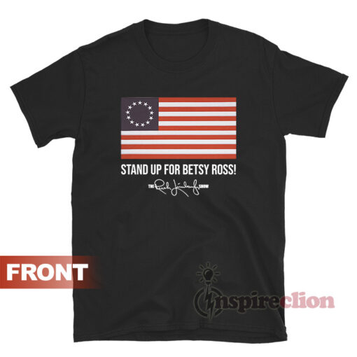 Rush Limbaugh Signature Betsy Ross Flag T-shirt