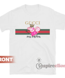 Gacci Peppa Pig Pecs Belt T-shirt