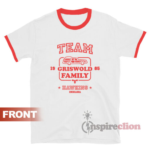Team Griswold Family Hawkins Indiana Stranger Things Ringer T-shirt