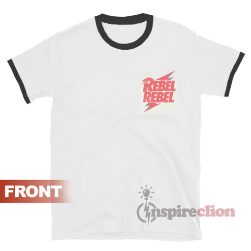 David Bowie Rebel Ringer T-shirt