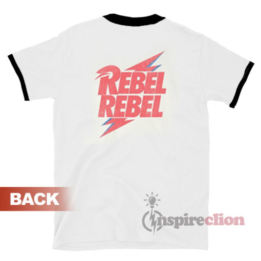David Bowie Rebel Ringer T-shirt