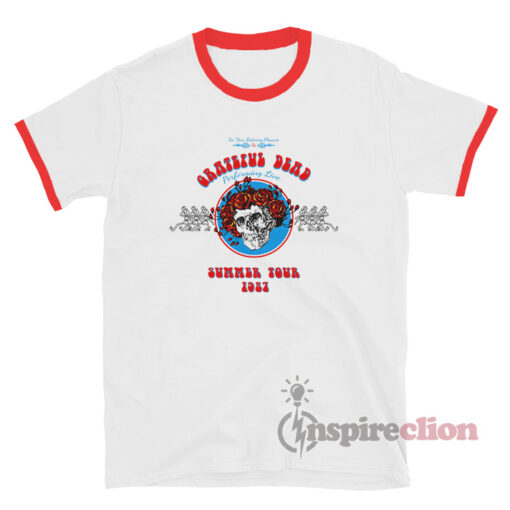 Grateful Dead Summer Tour 1987 Ringer T-Shirt