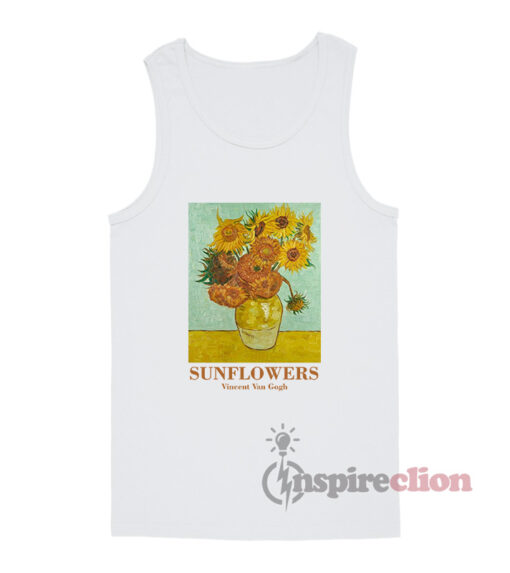 Sunflowers Vincent Van Gogh Tank Top