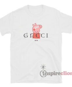 Peppa Pig Gacci Pink Funny T-shirt