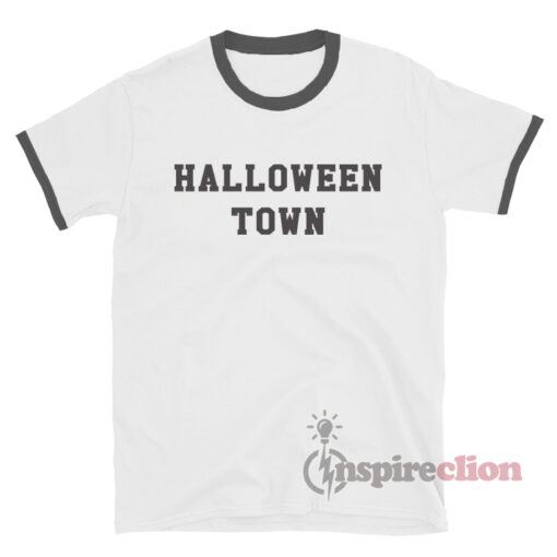 Halloween Town Ringer T-Shirt Custom