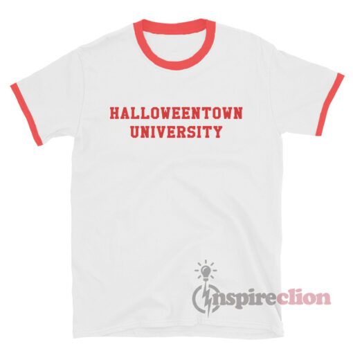 Halloweentown University Ringer T-Shirt Custom