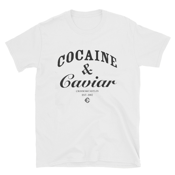 Cocaine & Caviar Crooks T-shirt -