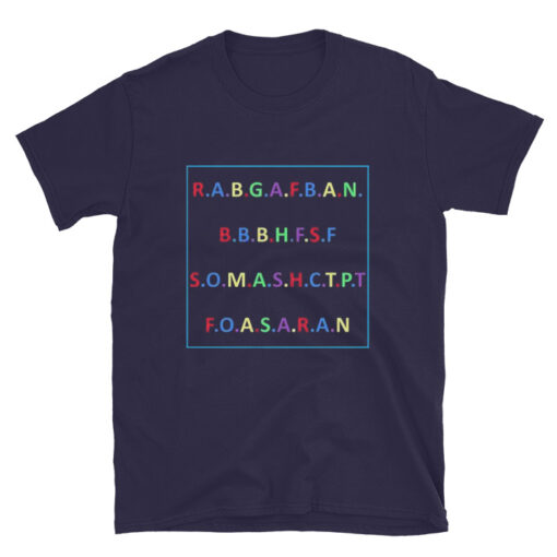 Rabgafbanbbbhfsf Somashctpt Foasaran T-shirt Unisex
